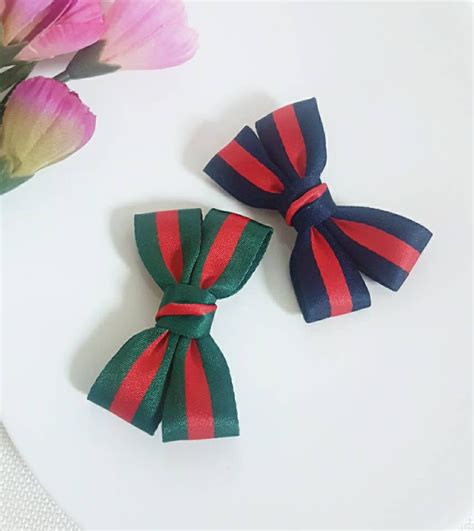 gucci hair ribbon|authentic Gucci ribbon.